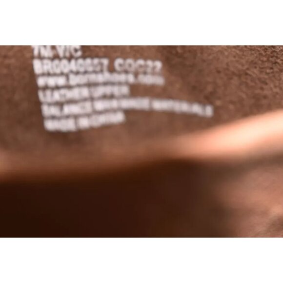 New BORN Shaunie Cognac Leather Knee High Boots Wide Calf WC 7 M Br0040857 DD447 - Picture 7 of 7